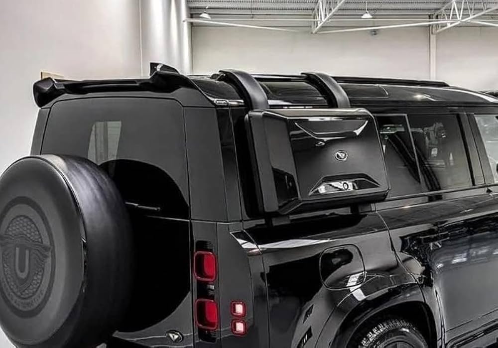 Side Tool Box (Gloss Black) Compatible With Land Rover Defender L633 (2020-2024)