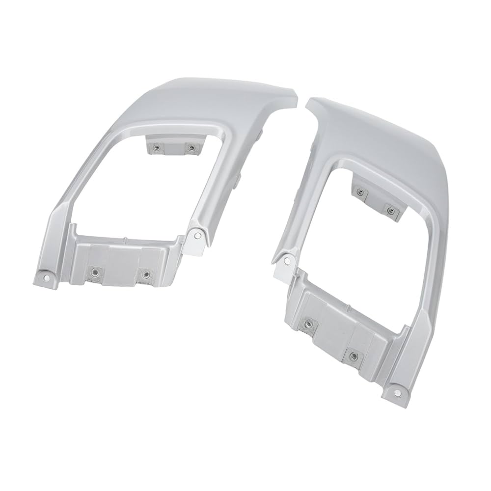 Rear Bumper Spoilers - Silver Right LR028087 & Left LR028089 Compatible With Land Rover Range Rover Evoque - L538 (2012-2019) Tag No.8