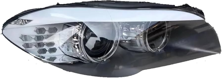 Complete Headlight Assembly ( Bi-Xenon AFS) Left 63117271907 & Right 63117271908 Compatible With BMW F10 2009-2013