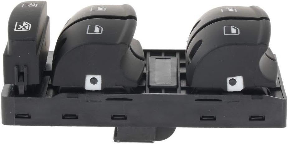 Power Window Switch 4F0959851F 4F0959851 4F09598515PR  4FD959851A Compatible with AUDI A6 (4F) (10 Pin) Tag No.14