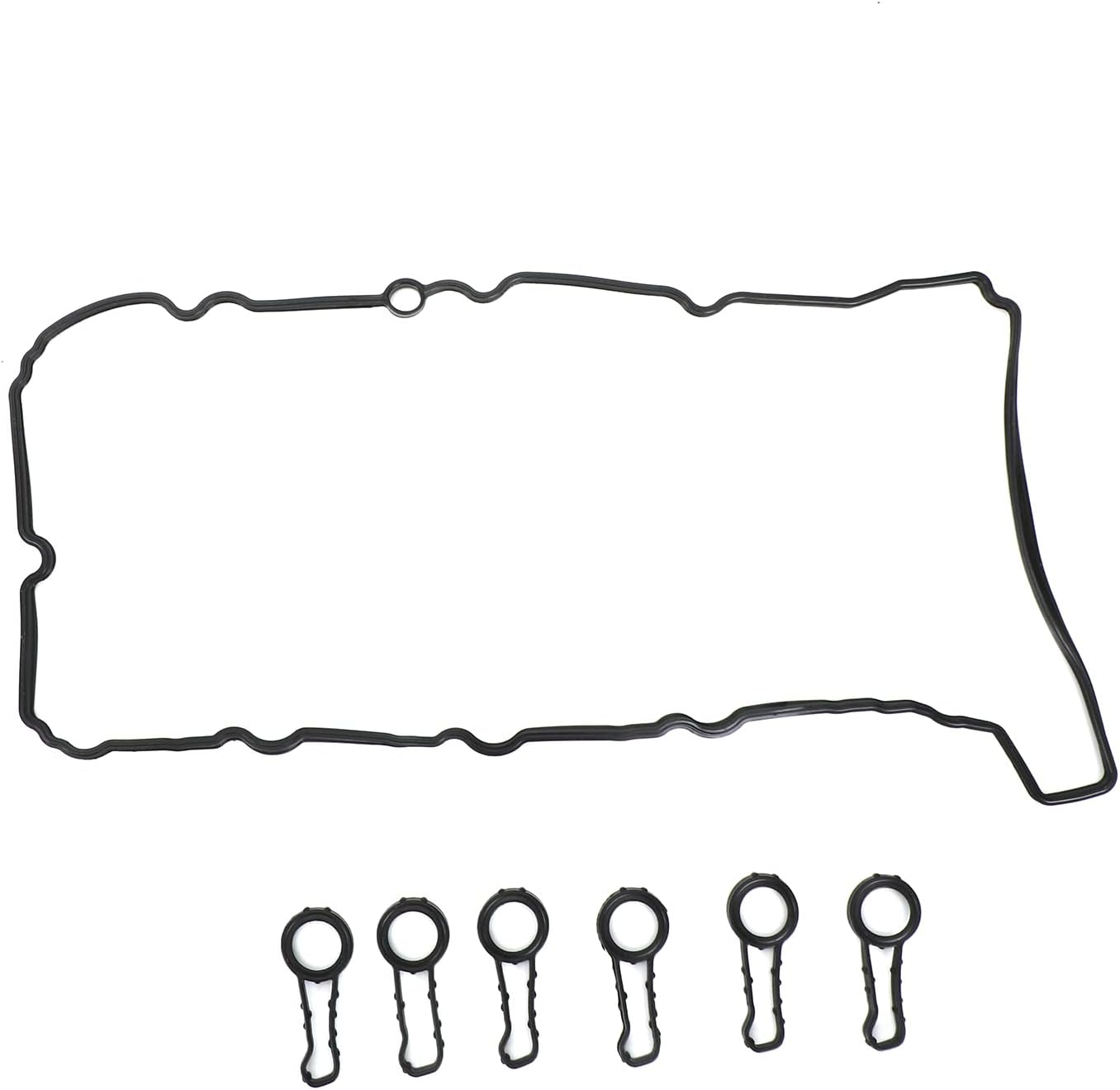 Tappet Cover Packing (Engine Valve Cover Gasket) 369.460 11127823943 Compatible With BMW 3-SERIES Convertible (E93) 5-SERIES (F10) 5-SERIES Gran Turismo (F07) 7-SERIES (F01, F02, F03, F04) X5 (E70) X6 (E71, E72)