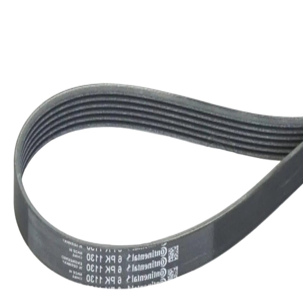 Multi RIB Belt 6PK1130 06K903137A Compatible With AUDI A3 Convertible (8V7, 8VE) | A3 / S3, A3 Limousine (8VS, 8VM) | A3 / S3, A4 B8 (8K2) | A4 / S4, A4 B9 (8W2, 8WC) | A4 / S4, A6 C7 (4G2, 4GC) | A6 / S6, Q2 (GAB, GAG) (CONTINENTAL)
