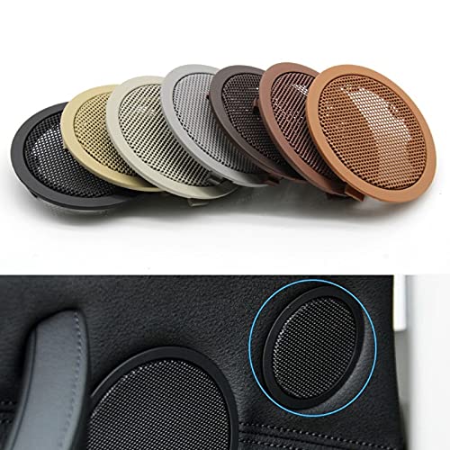 Speaker Cover Compatible With Bmw X5 Speaker Cover X5 E70 2007-2013 X6 E71 2008-2014 5 Series Gt F07 2010-2014 Beige