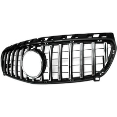 Front Bumper Grill Compatible With Mercedes Benz A Class W176 A180 A200 A250 A45 Amg Gtr 2012-2016 Front Bumper Grill W176 Grill Gtr Silver
