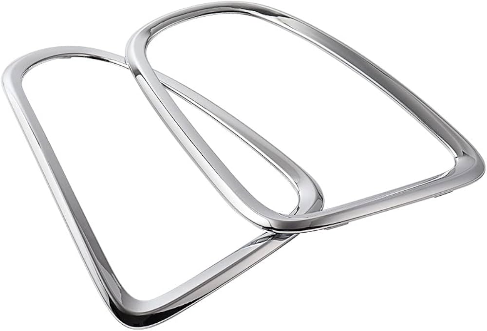 Tail Lamp Trim Chrome Left 51132752243 Right 51132752244  Compatible With Mini Cooper S (R56)