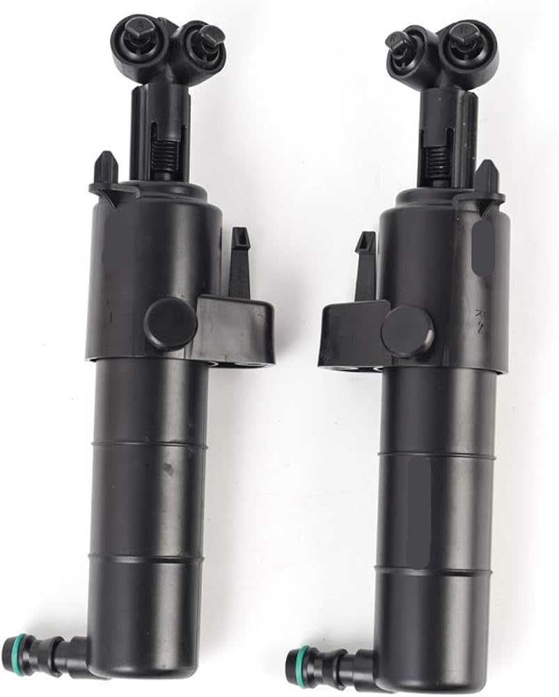 Headlight Washer Nozzle Set Right 2128600247 & Left 2128600147 Compatible With Mercedes Benz W212