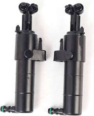 Headlight Washer Nozzle Set Right 2128600247 & Left 2128600147 Compatible With Mercedes Benz W212