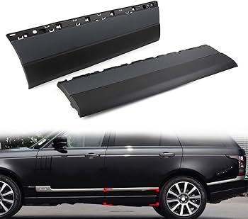 Rear Door Lower Molding Trim Set Left LR126244 LR049246 LR067698 & Right LR067699 LR126245 LR049247 Compatible With Land Rover