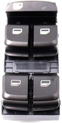 Audi A4 8K A5 Q5 10 Pin Window Black Switch Compatible with A4 8K/A5/Q5 8KD959851  8K0959851D 8K0959851DV10 8K0959851V10 Tag-SW-16