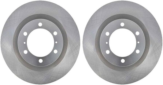 Front Brake Disc Set 43512-60190 4351260191 Compatible With TOYOTA Land Cruiser & Prado