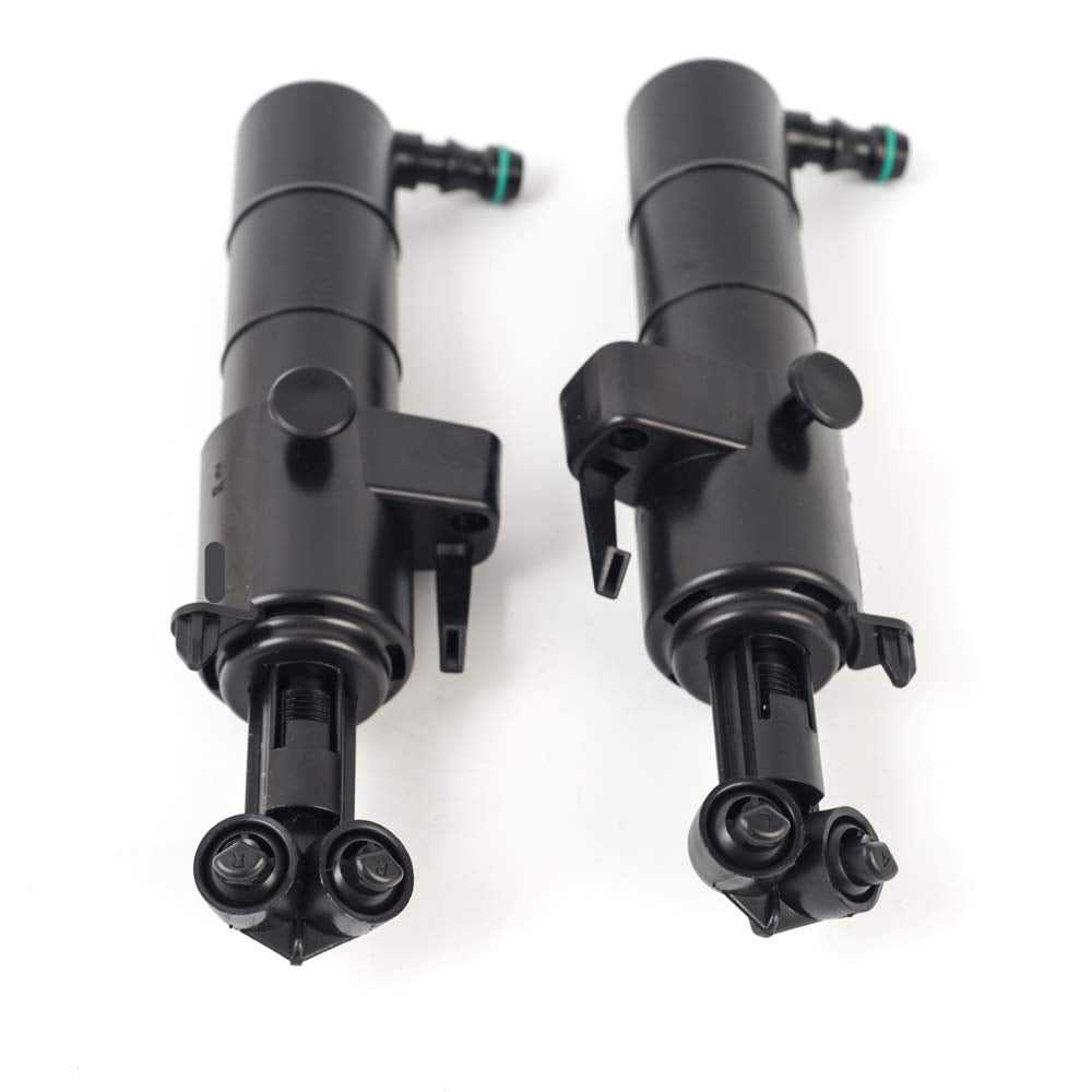 Headlight Washer Nozzle Set Right 2128600247 & Left 2128600147 Compatible With Mercedes Benz W212