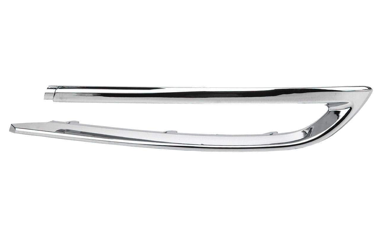 Glossy Rear Bumper Chrome Left 51127341675 & Right 51127341676 Compatible With BMW 5 Series (F10) (2014-2017) Tag No.61