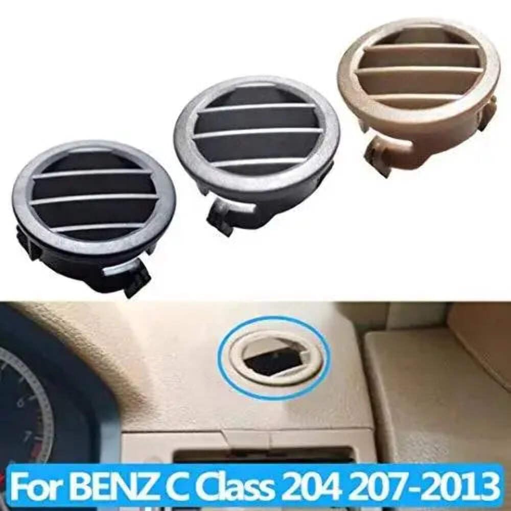Console Small Ac Vent Grille Cover Black  20468067879116  20468068879116  Compatible With Mercedes C Class W204 2007 2011