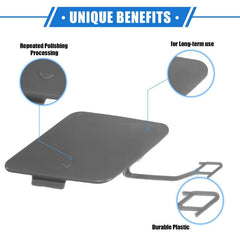 Bumper Tow Towing Cap Cover Hook Compatible with BMW 3 Series F30 2012-2015 Tow Towing Cap Cover Hook Cap Cover 51127312748py F30 Towing Cover