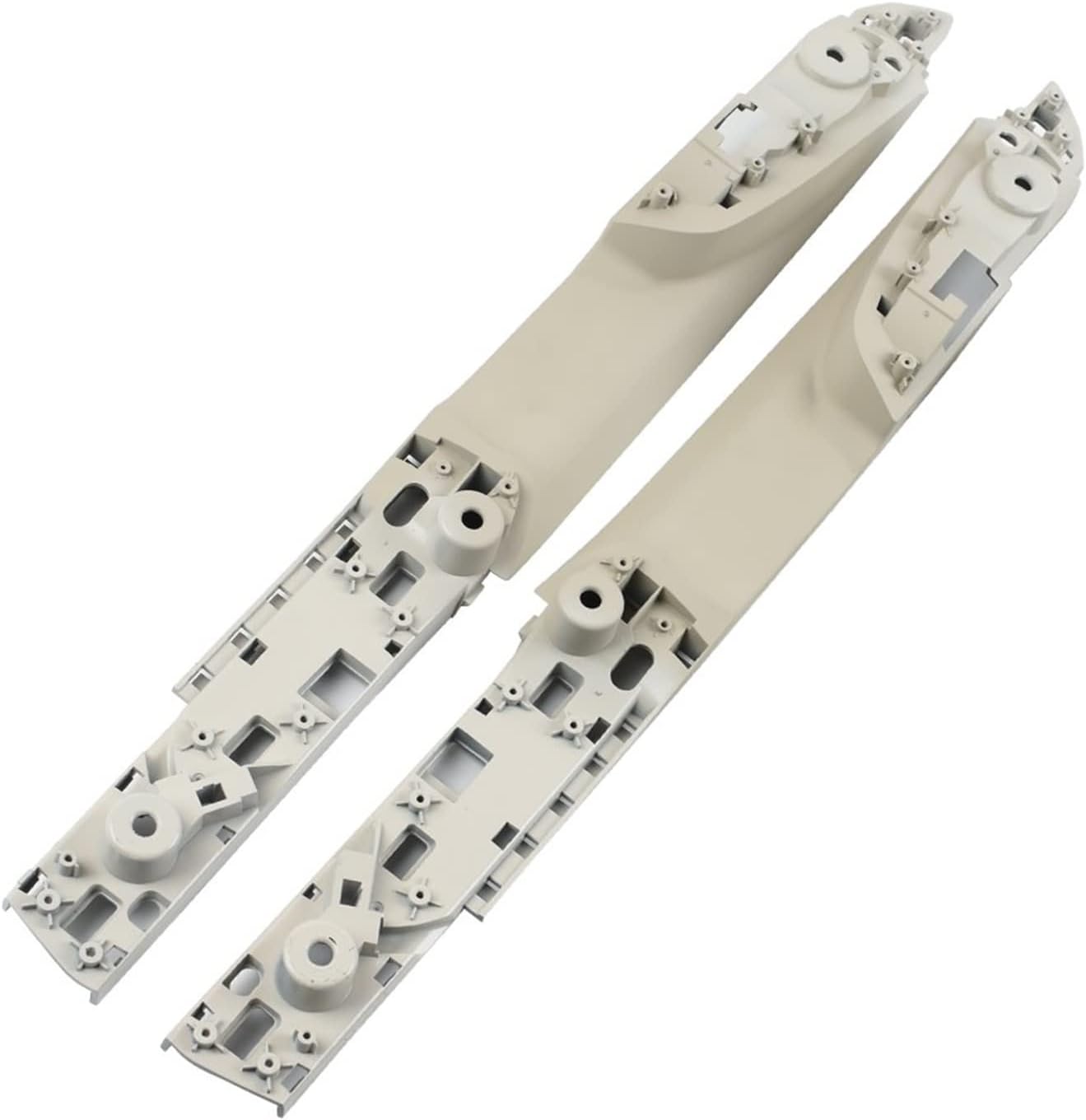 Inner Door Pull Handle Assembly Creamy Front Left 51419160809  Front Rear 51419160810  Rear Left 51429161735  Rear Right 51429161736 Compatible With BMW 7 Series F01 F02 730 735 740 745 750 760