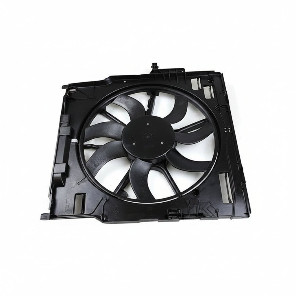 Engine Radiator Cooling Fan Assembly (6 Blades) 17428618239 17427616102 17427598739 Compatible With BMW X5 (E70)