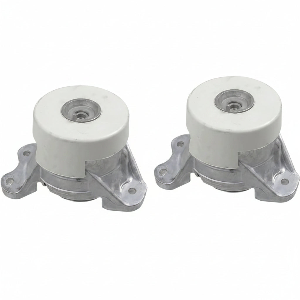 Engine Mount Set With Sensor Compatible With MERCEDES-BENZ GLC X253  Engine Mount Left A2532400700 & Right A2532400800