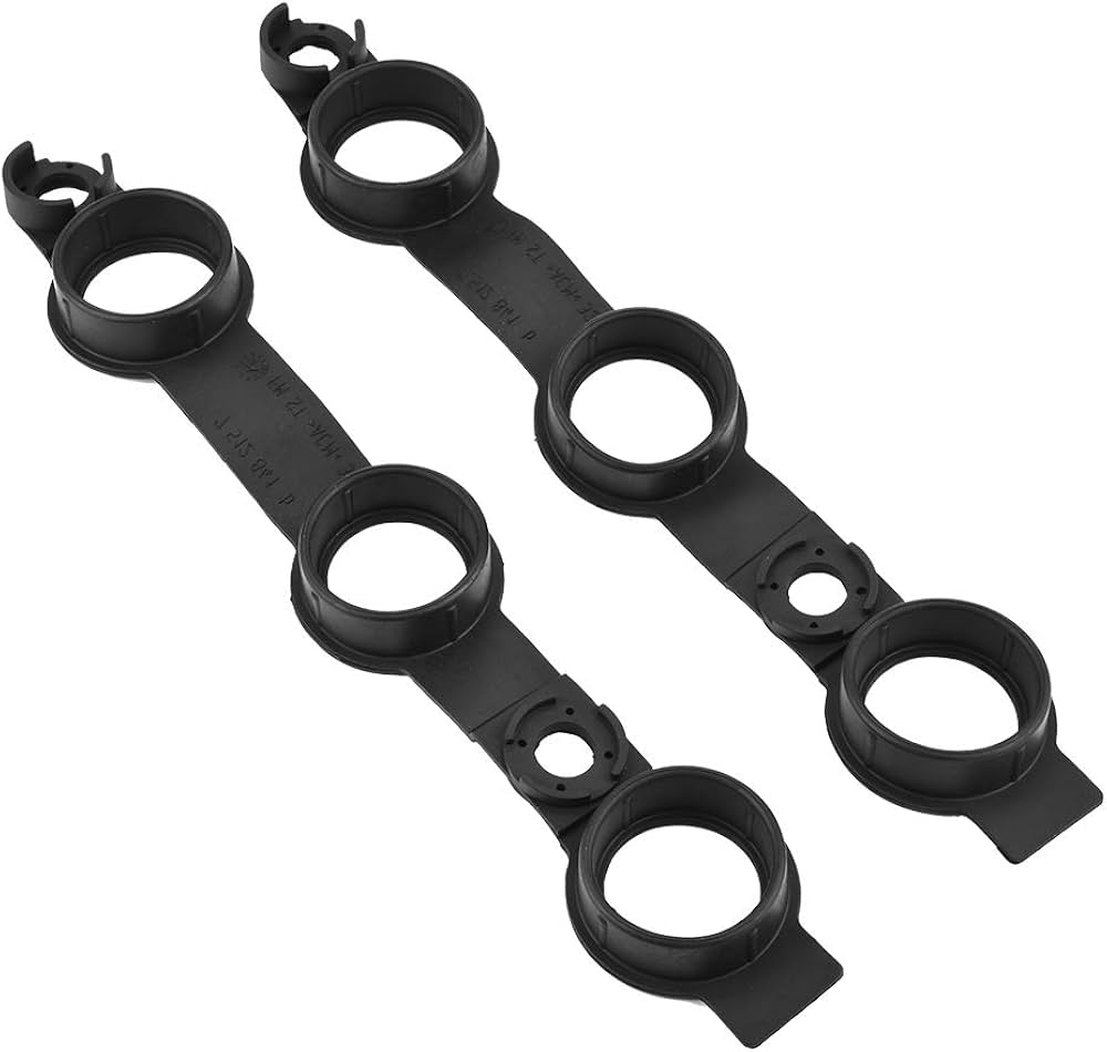 Valve Cover Gasket Set 11120030496 Compatible With BMW E60 E66 E53 M54