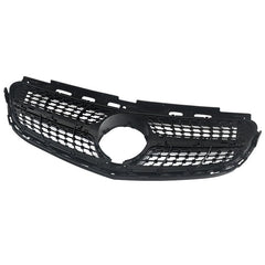 Front Bumper Grill Compatible With Mercedes Benz E Class W212 2013-2016 Front Bumper Grill W212 Grill Diamond Black Lci