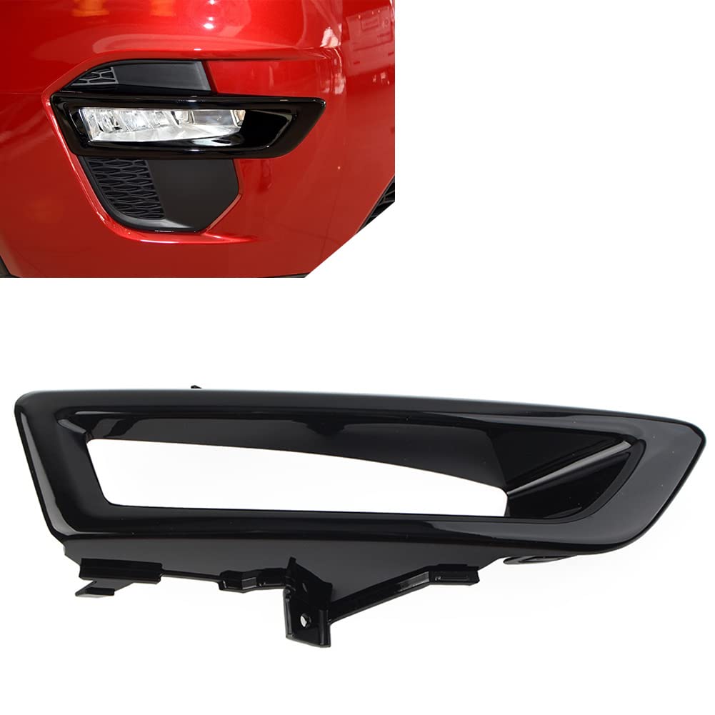 Black Fog Lamp Chrome Right LR061229 & Left LR061234 Compatible With Land Rover Discovery Sport - L550 (2015-2019) Tag No.617
