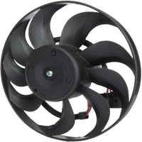 Engine Cooling Fan Motor Fan Assembly (Big) 6Q0959455Q Compatible With SKODA FABIA II (542) & OCTAVIA I (1U2) & VW NEW BEETLE (9C1, 1C1)