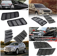 Bonnet Hood Grill Vent Compatible With Mercedes Ml W164 2008-2012 Gl W164 2008-2012 Bonnet Hood Grill Vent Left