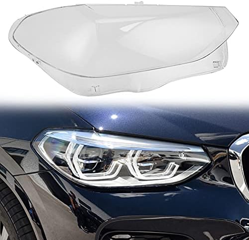 Front Headlight Glass Compatible with  Mercedes-Benz X3 G01 & iX3 G08 2017 - 2020.