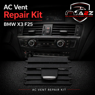 Front Left AC Conditioner Air Vent Grill Outlet Tab Clip Repair Kit 64229184143-F Compatible With BMW X3 F25 Tag-ACR-20