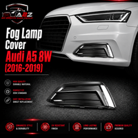 Fog Lamp Cover Left 8W6807681MRU6 & Right 8W6807682MRU6 Compatible With Audi A5 8W (2016-2019) Tag No.53