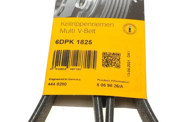 Multi Rib Belt 6DPK1825 30731811 Compatible With VOLVO XC90 I (275) (CONTINENTAL)