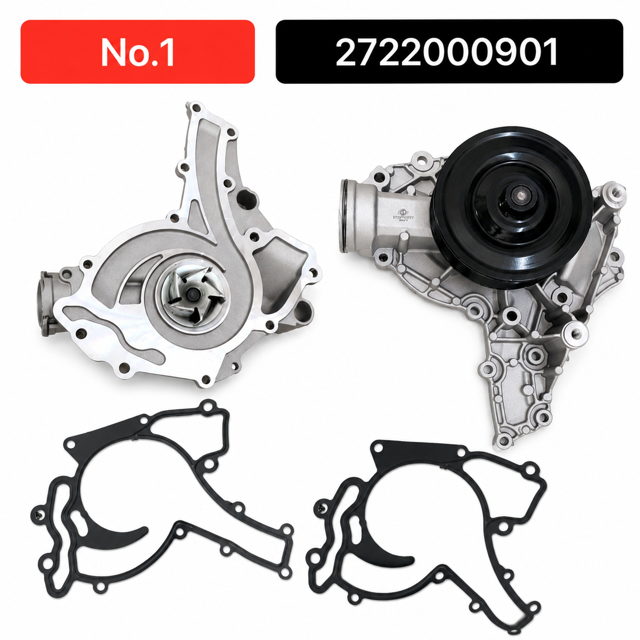 Water Pump 2722000901 A2722000901 Compatible With MERCEDES-BENZ C-CLASS W203 W204 E-CLASS W211 W212 Tag-W-01