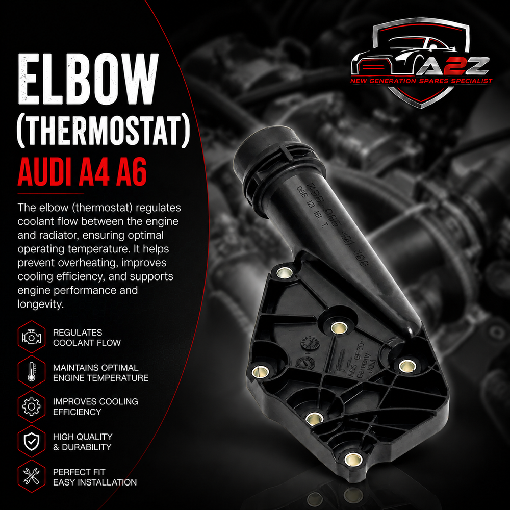 Elbow (Thermostat) 06E121168 06E121168B 06E121161R  06E121161R 06E121168B For AUDI A4 A6 Tag-E-47