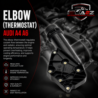 Elbow (Thermostat) 06E121168 06E121168B 06E121161R  06E121161R 06E121168B For AUDI A4 A6 Tag-E-47