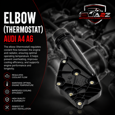 Elbow (Thermostat) 06E121168 06E121168B 06E121161R  06E121161R 06E121168B For AUDI A4 A6 Tag-E-47