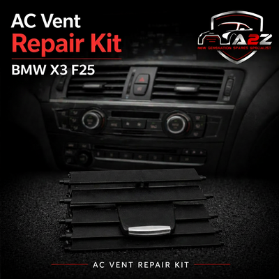 Front Right AC Conditioner Air Vent Grill Outlet Tab Clip Repair Kit 64229184144-F Compatible With BMW X3 F25 Tag-ACR-21
