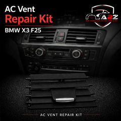 Front Right AC Conditioner Air Vent Grill Outlet Tab Clip Repair Kit 64229184144-F Compatible With BMW X3 F25 Tag-ACR-21