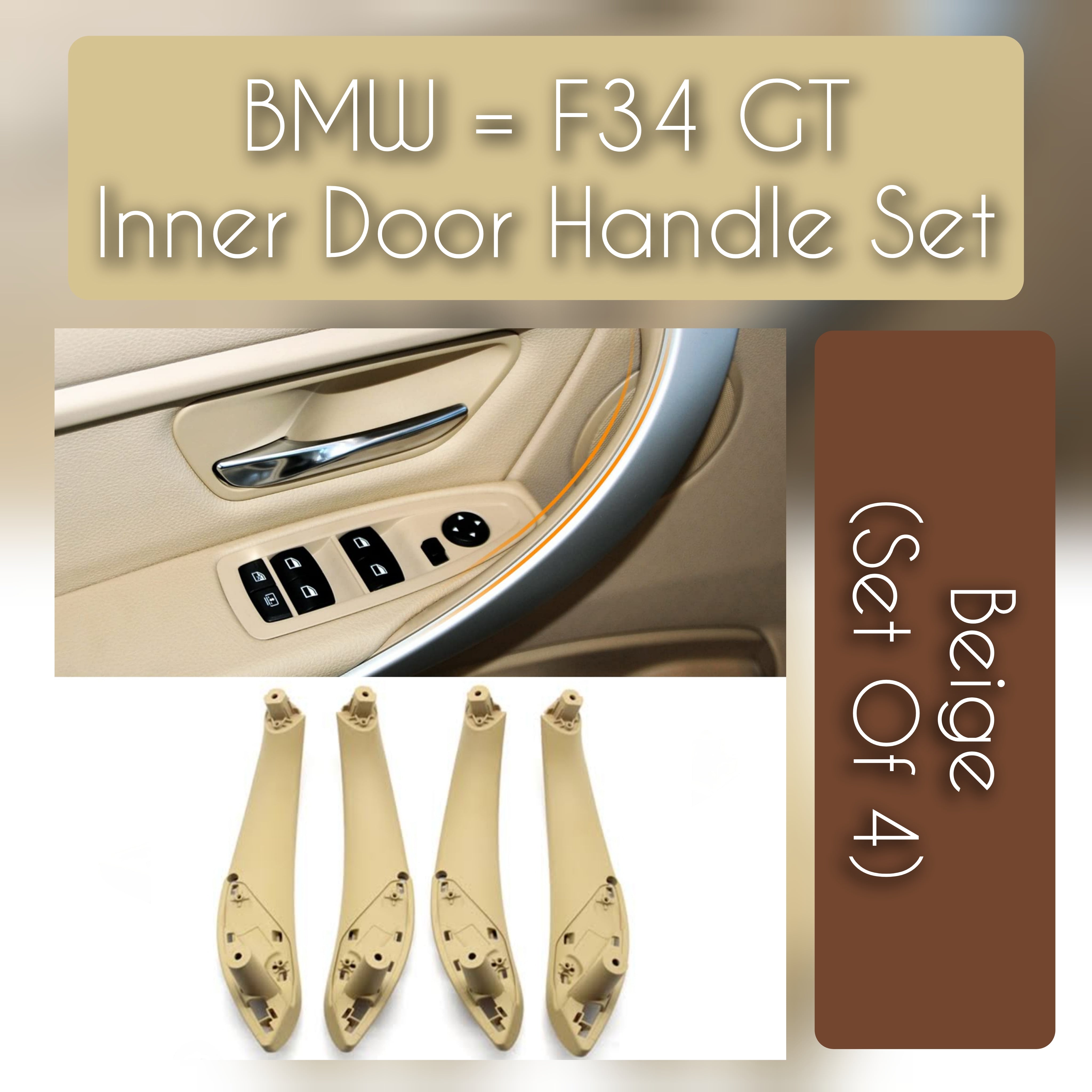 Handle set for BMW 3 Series F34 GT door, offering a stylish and durable upgrade for enhanced functionality.