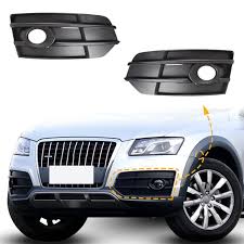 Fog Lamp Cover Compatible With AUDI Q5 2009-2012 Fog Lamp Cover Left 8R0807681G & Right 88R0807682G Tag-FC-94