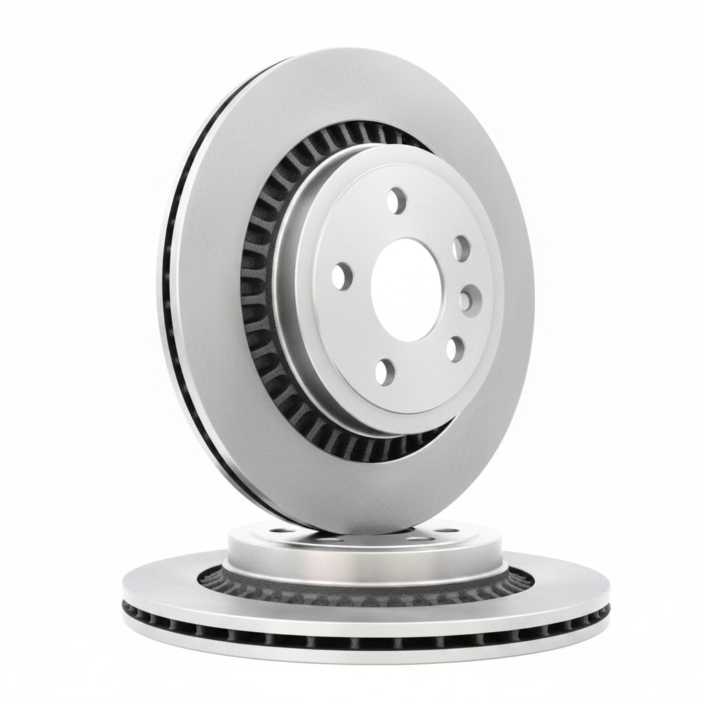 Rear Brake Disc Set 31277357 31381987 31410569 31471033 Compatible With VOLVO XC60 I SUV (156) & XC60 I VAN (156)