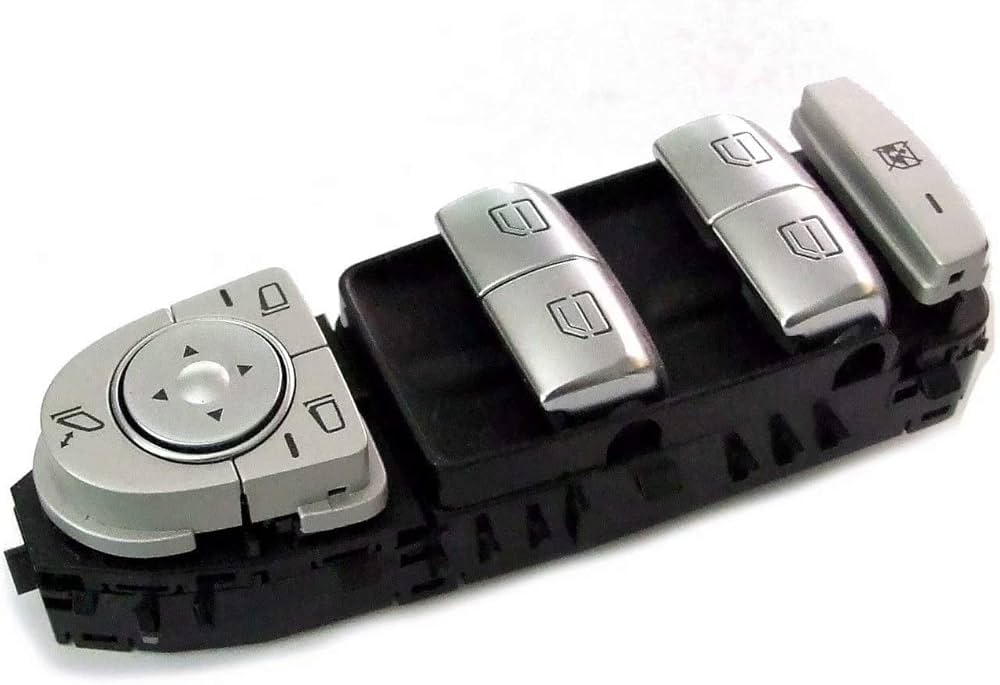 Premium Quality 3-Pin Window Black Switch for MERCEDES Benz C-CLASS W205/253/293 Enhance Control and Comfort 2059056811 2057200648  A2059056811  A2057200648 Tag-SW-25