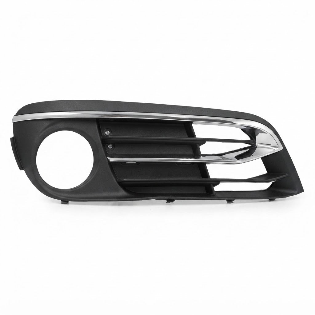 Fog Lamp Cover With Chrome Compatible With BMW 5 Series F10 2014-2016 Fog Lamp Cover With Chrome Left 51117342389 & Right 51117342390  Tag-FC-403