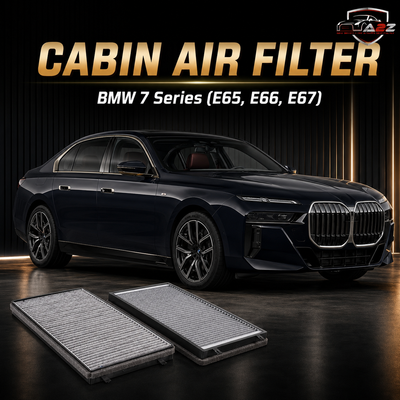 Cabin Air Filter E1920LC-2 64119272643 Compatible With BMW 7 Series (E65, E66, E67)  Tag 177