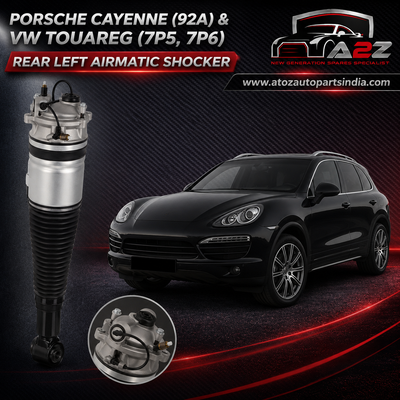 Rear Left Air Suspension Shock Absorber Strut  95835801950 95835801940 95835801941 95835801942 95835801951 Compatible With PORSCHE CAYENNE (92A) & VW TOUAREG (7P5, 7P6)