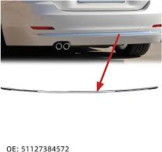 Front Bumper Chrome 51127384572 Compatible With BMW 3 Series F30 (2016-2019) Tag No.68