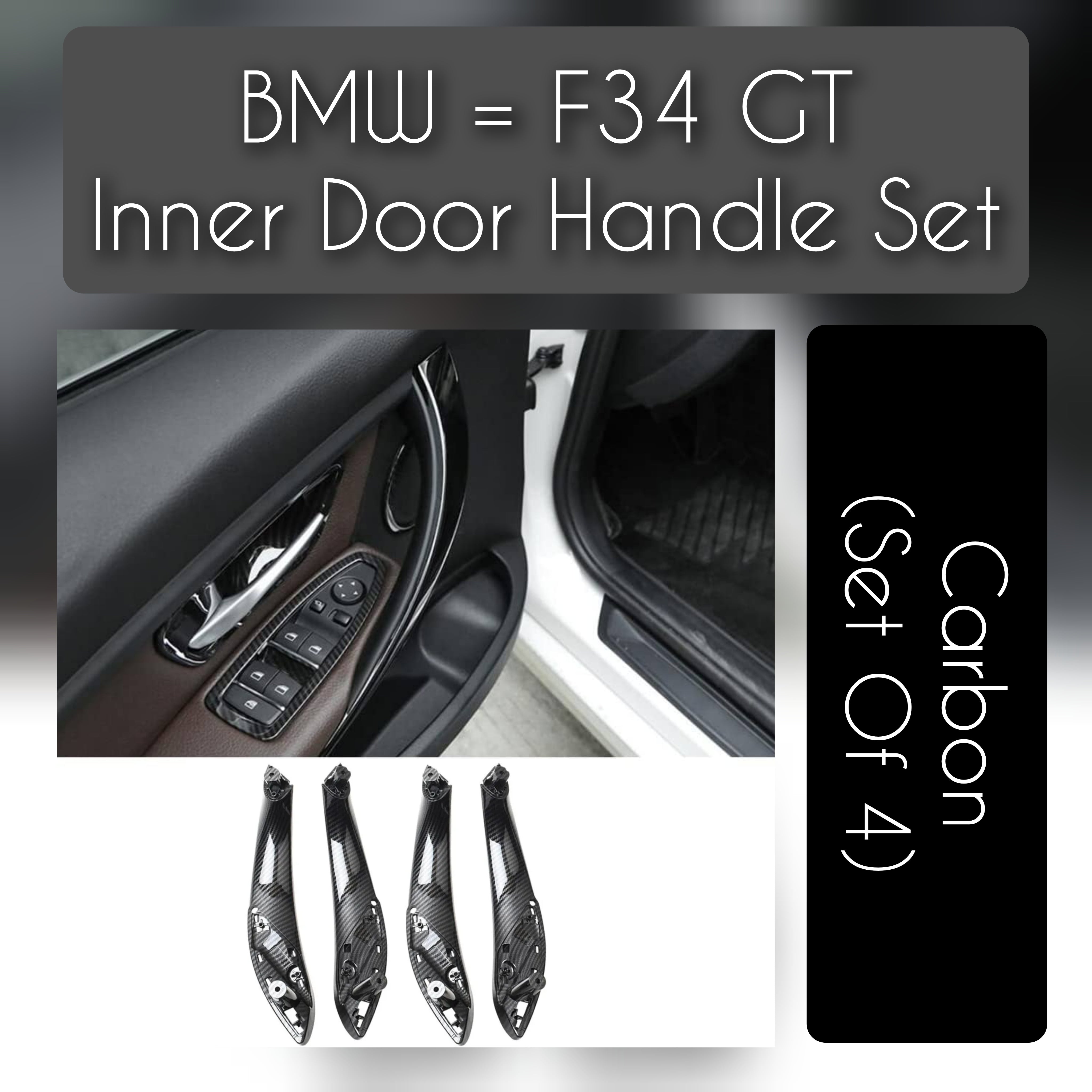 Handle set for BMW 3 Series F34 GT door, offering a stylish and durable upgrade for enhanced functionality.