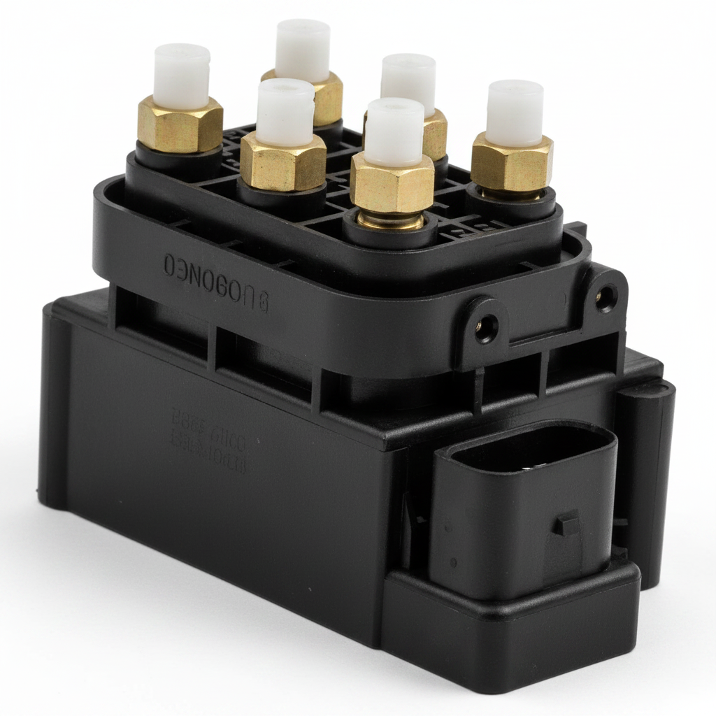Air Suspension Solenoid Valve Block 7P0698014B 7L0698014 Compatible With AUDI Q7 (7P) (4LB)
