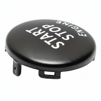 Engine One Button Start Stop Button Switch Cover 61319153831-B  61319153831-1  61319291694 61319291690 Compatible with BMW 5 Series (F10) & 7 Series (F01, F02, F03, F04) & 5 Gran Turismo (F07) & 6 Convertible (F12)