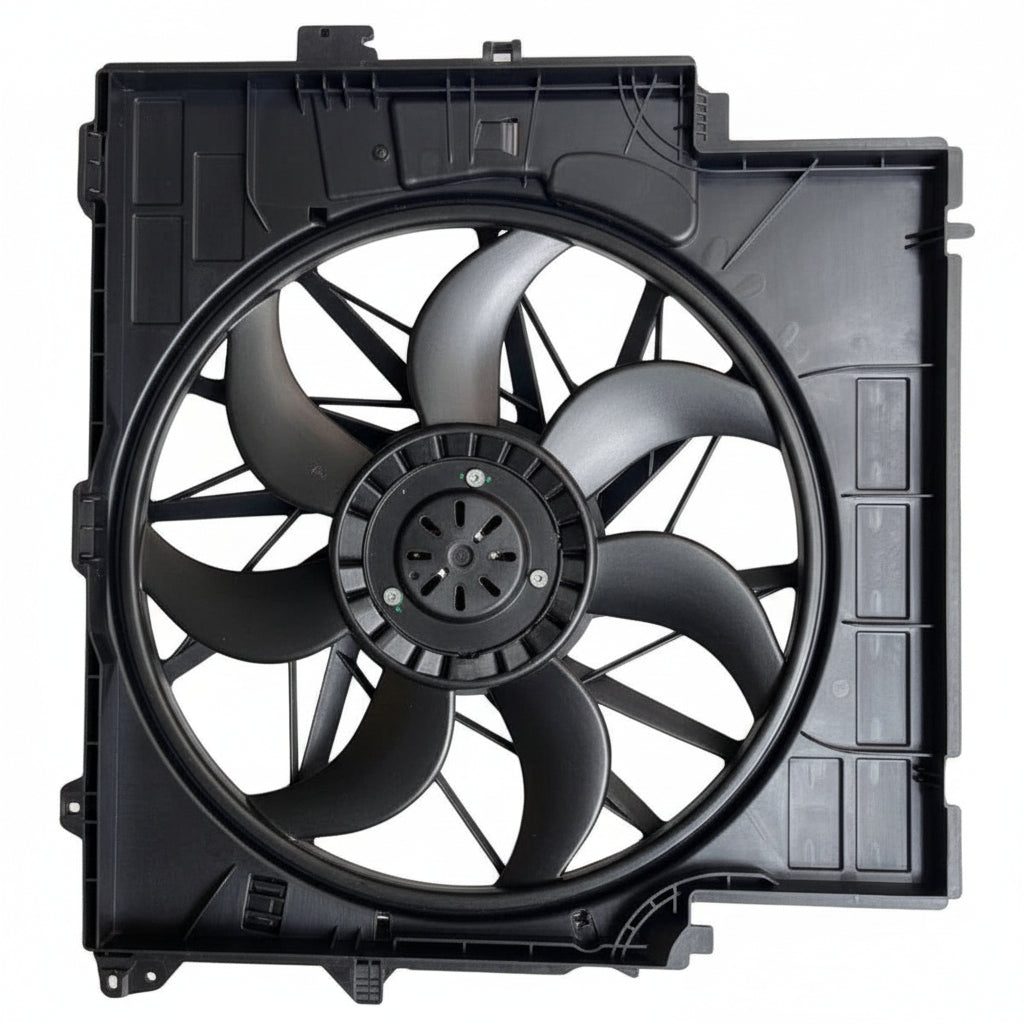 Engine Radiator Cooling Fan Assembly 17427601176 Compatible With BMW X3 (F25)