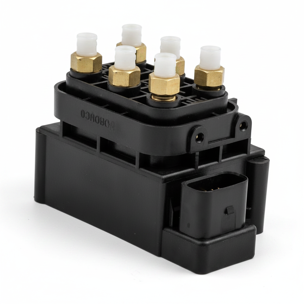 Air Suspension Solenoid Valve Block 7P0698014B 7L0698014 Compatible With AUDI Q7 (7P) (4LB)