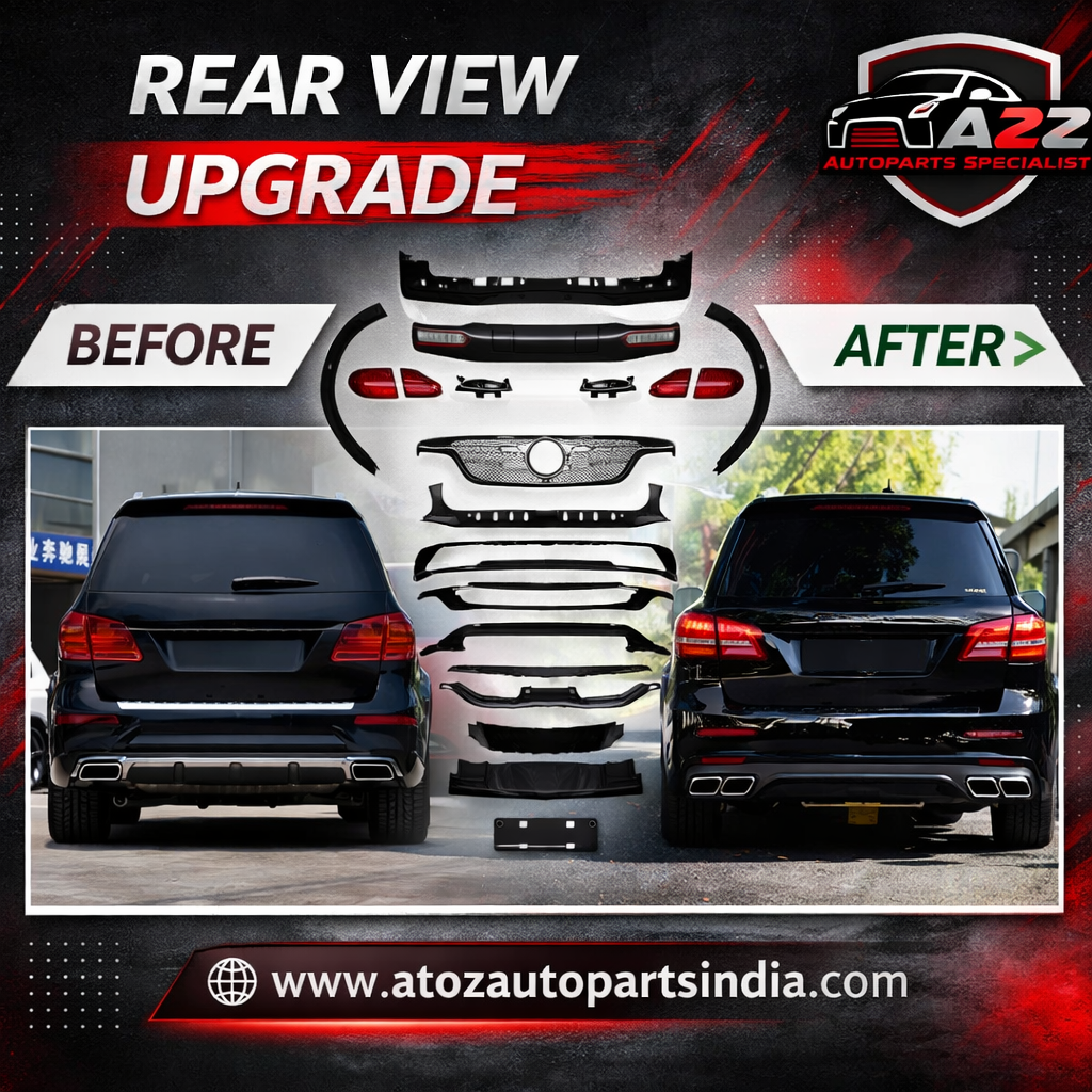 A To Z Compatible With Mercedes Benz GI W166 (2012-2016) Upgrade Facelift Convert To Gls W166 Amg Body Kit Bumper Headlight Taillight Trunk Skirts 1:1 CC-8540 (Shipping Cost Not Included In Price)